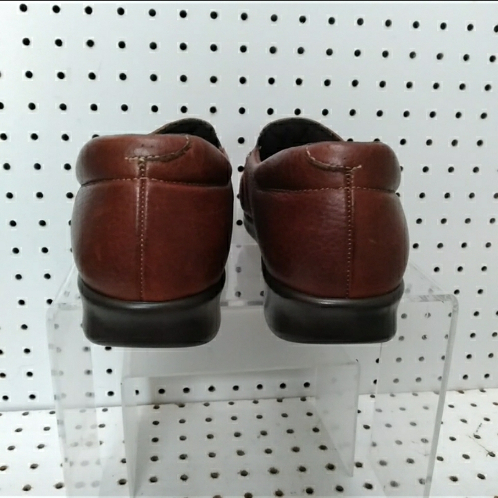 SAS TRIPAD Comfort Men's Brown Shoes Leather Loafers Slip-ons Made In 🇺🇸 10 US - Picture 4 of 6